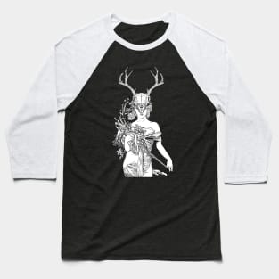 Witch - White Baseball T-Shirt